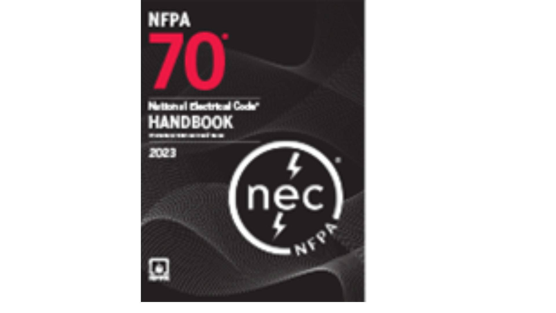 NFPA 70 NEC Hand Book 2023, Illustrated – Hardcover – ICE Classes