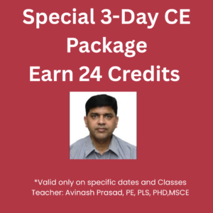 Special 3-Day CE Package – Earn 24 Credits & Save